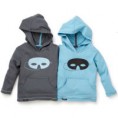 Hoodie Mechanic Blue/Mask Blauw/Grijs